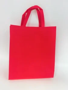 Custom Nonwoven Tote Shopping Bag with Side and Bottom Glossy Lamination Printed Logo Commercial Use Non Woven Bags