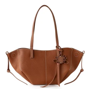 Custom OEM Factory Direct Large Capacity Lady Genuine Leather Tote Shoulder Bags for Women