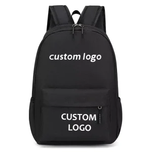 Custom Oxford Fashion Waterproof Zipper Closure School Backpack for Unisex 600D CN