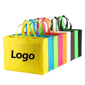 Custom Personalizada Non Woven Ecobag Shopper Tnt Bag Grocery Reusable Shopping Bag With Logo