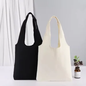 Custom Personalized Reusable Cotton Bag Canvas Tote for Shopping Travel Business Activities with Logo or Design