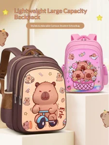 Custom Primary Boys Girls Light Weight Schoolbag Bookbags Kids Backpack School Bags Children Bagpack