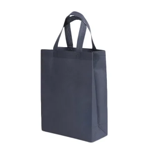 Custom Printed Logo Recyclable Non-Woven Fabric Gift Packaging Tote Bag Reusable for New Clothing Stores Supermarkets