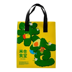 Custom Printed Non Woven Aluminum Foil Insulated Bag Reusable Thermal Takeaway Tote Bag for Food Delivery Keep Warm Cold