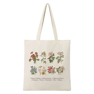 Custom Printing 12OZ Cotton Tote Bag with Your Logo and Print Friendly