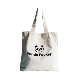 Custom Recyclable Eco friendly Portable Cotton Canvas Tote Bag Double Shoulder Strap Color Printing Logo Personalized