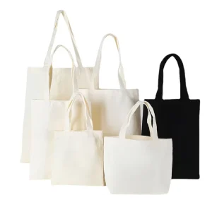 Custom Reusable Shopping Canvas Carry Tote Bags Design Your Own Bag Cotton Tote Bag