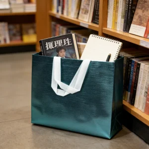 Custom Reusable Tote Shopping Bag Recycled Eco Non Woven Bag With Logo for Garments Packing