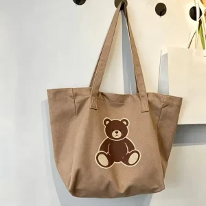 Custom Tote Bag High Load Canvas Tote Bag Travel Shopping Bags Custom Logo Womens Tote Bags