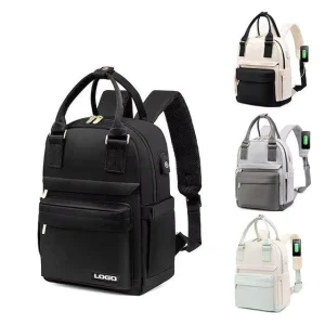 Custom Unisex Stylish Waterproof Backpack with String Closure USB Port & Purse 36-56L Capacity Cute Daypack for College Travel