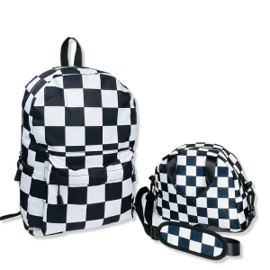 Custom Western Style Cow Pattern Printed Student Backpack Travel Bag