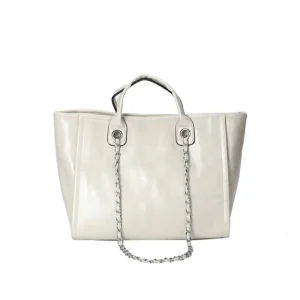 Custom Women’s Clutch Bags Large capacity Outdoor Stylish Simple Shoulder Bags Two Straps Zip Waterproof PU Polyester