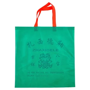 Customization Printing Recycled Laminated Pattern Coated Non woven Clothing Store Shopping Tote Gift Bags Use for Grocery Market