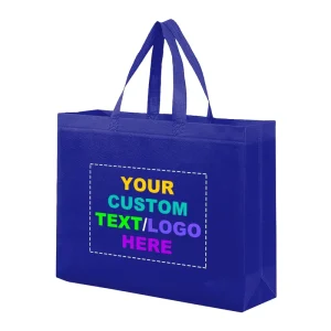Customized Durable and Fashionable Non Woven Fabric Tote Bag with Logo Customization