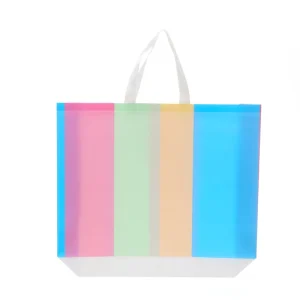 Customized Eco Friendly Summer Fashion Non Woven Tote Bags Custom Logo Heavy Duty Shopping Bag