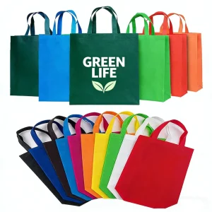 Customized Eco-friendly Durable Non Woven Reusable Tote Bag with Logo for Craft Use