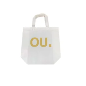 Customized Reusable Tote Shopping Bag Recycled Eco Non Woven Bag With Logo