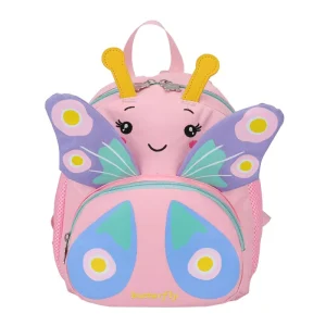 Cute Animal Waterproof Oxford Lightweight Schoolbag for Girls 3-6 Years Old Kids Backpack Zipper Closure Safety Tether Air Cushion