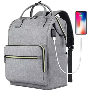 Cute University Students College Travel Business Durable Bookbag Waterproof Laptop USB Charging Computer Backpack Man Women