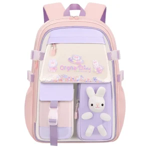 Cute Waterproof Student Backpack Spinal protection Lightweight Load Reducing Backpack