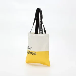 Disposable Custom Tote Shopping Bags Cotton Canvas for Promotional Use
