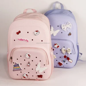 Durable EVA School Backpack with Cartoon Design String Closing Bag for Students