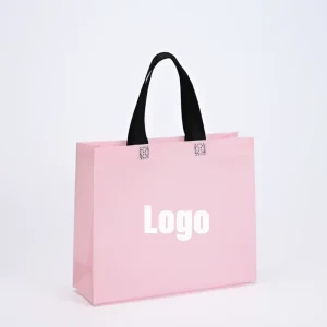 Eco Friendly Biodegradable Durable Non Woven Tote Bag with Custom Logo for Business & Shopping Packaging