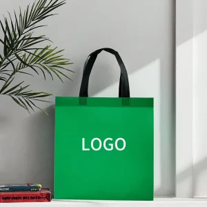 Eco Friendly Custom Logo Recycled Nonwoven Tote Bags for Shopping Use for Clothes Wine and Gifts