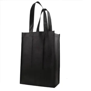 Eco Friendly Non Woven Bag Shopping Tote Bag Laminated Polypropylene Patch Handle Silk Screen Hot Stamping Logo Printing