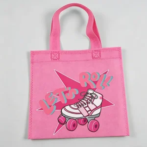 Eco Friendly YM22 Virgin Non woven Cartoon Color Tote Bag Children’s Gift Packaging Multi color Heat Transfer Printing Logo