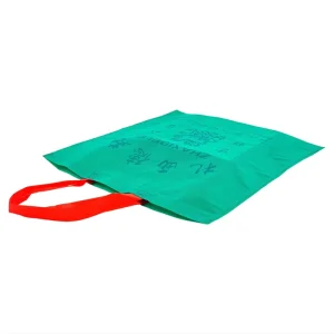 Eco Reusable Shopping Tote Non Woven Bag Supermarket PP Laminated Die Cut Nonwoven Bags