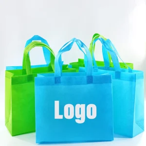 Eco-friendly Biodegradable Reusable Non-Woven Fabric Shopping Tote Bags Customizable Logo/Graphic Design Durable Construction