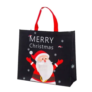 Eco-friendly Non-woven Bag Customization,Quality Printing Handle Shopping Bag, Promotional Gift Tote Bag, Gift Bag for Christmas