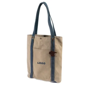 Extra Heavy Weight Large Personalized Tote Cotton Canvas Tote Bag Reusable Custom Tote Shopping Bags Cotton Canvas Bag