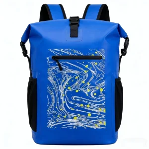 Factory Custom 30L Waterproof Unisex Ocean Pack Floating Heavy Duty Hiking Backpack Roll Top Closure