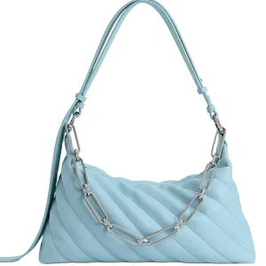 Factory Custom Logo Fashion Ladies Purse Handbags Simple Crossbody Bag Design Chain Shoulder Bags for Women