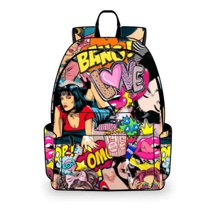 Factory Customize Printing Backpack With Custom Backpack With Festive Designs Backpack For Student