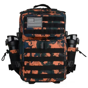 Factory Direct 45L 900D Outdoor Assault Backpack Zipper Closure Custom Logo Waterproof Molle Unisex Oxford Lining