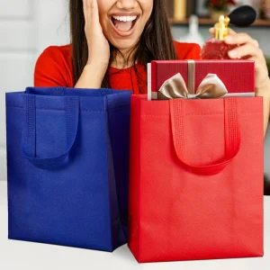Factory Directly Sale Eco friendly Durable Non Woven Fabric Shopping Tote Bag With Handles Reusable Non Woven Shopping Bag