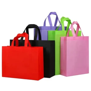 Factory Price Durable Reusable Hot Pressed Custom Non Woven Shopping Bags For Gift