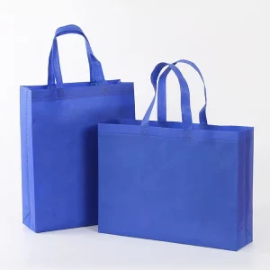 Factory Spunbond Shoulder Handle Biodegradable Recyclable Reusable Non Woven Tote Bag for Supermarket Exhibition Customizable