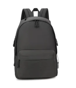 Fashion Large Capacity Laptop Backpack with Waterproof Polyester Arcuate Shoulder Strap and Unisex Design for Daily Use