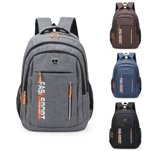 Fashion Leisure Travel Simple Computer Business Mens Backpack Junior Senior High School Student Schoolbag
