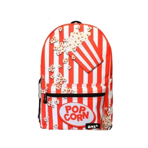 Fashion Polyester Laptop Backpack with Zipper Closure for University Students Heavy Duty Large Capacity Softback School Bag
