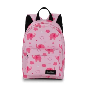 Fashion Printed Polyester Zipper Closure Unisex Kids Backpack Custom Pattern Children Daypack 8L Capacity