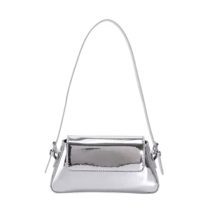 Fashion Small Messenger Bag for Women New Patent Leather Underarm Bag Trend Female Shoulder Bag Casual Ladies Crossbody Handbags