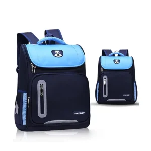 Fashionable Anti Theft Waterproof Nylon Backpack for Elementary Primary School Students Boys Girls Travel Day Bag