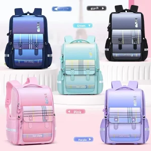 Fashionable Custom Design High Quality Children School Waterproof Oxford Nylon Cartoon Backpack Arcuate