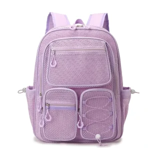 Fashionable Hollow Out Multi Pocket Backpack with Multiple Pockets Suitable for Outdoor Travel and Teenagers’ Backpacks