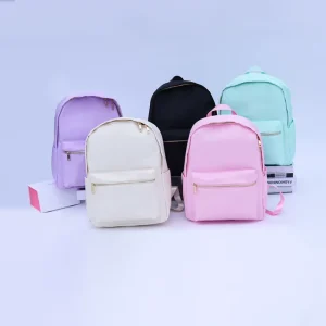 Fashionable Shiny Cartoon School Bag Set Waterproof Zipper Backpack Soft Handle Unisex Teenager Children Handbag 15 Inches 24L